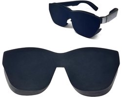AR Bril Accessoires - Lensbeschermer Schermfolie - Visuele Onderdompeling - Volledige Lichteliminatie - 20 x 12 cm - Zwart