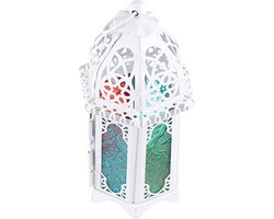 Arabisch Theelichthouder - Arabische Kandelaar - Oosterse Lantaarn – Windlicht - Tafellamp