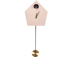 ARBAZ - Wandklok - Roze - MDF