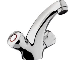 ARBEKA wastafel kraan TK01, WATERBESPAREND CHROOM, BADKAMERKRAAN,