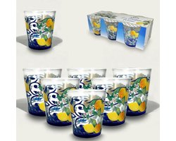 Arca Italy Limoni Due drinkglazen 325ml, 6-pack