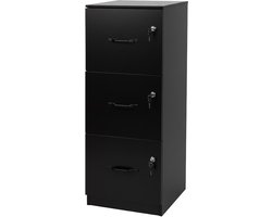 Archiefkast - 40x103x40 cm - zwart