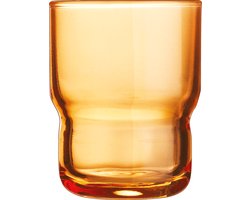 Arcoroc Log Tumbler 16 Cl Oranje - 6 Stuks