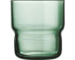 Arcoroc Log Tumbler 22 Cl Groen - 6 Stuks