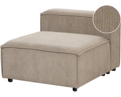 ARDAL - Middelstuk - Taupe - Corduroy