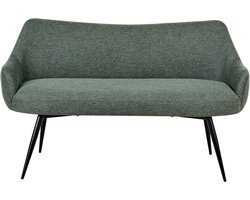 ARENDAL - Eetkamerbank - Groen - Polyester