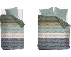 Ariadne at Home Checks Dekbedovertrek - Tweepersoons - 200x200/220 cm - Multi