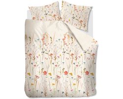 Ariadne at Home Dekbedovertrek Flowered - 200 x 200/220 cm - off-white
