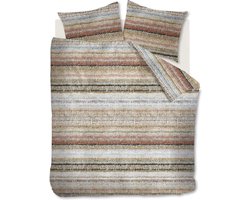 Ariadne at Home dekbedovertrek Soft Stripes Natural 100% katoen 2-Persoons - 200x200/220 cm + 2 slopen 60x70 cm