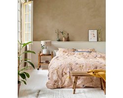 Ariadne at Home Flowerlove dekbedovertrek - Tweepersoons - 200x200/220 - Nude