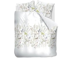 Ariadne at Home Flowers Flowers dekbedovertrek - Tweepersoons - 200x200/220 - Wit