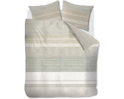 Ariadne at Home Stitches dekbedovertrek - Eenpersoons - 140x200/220 - Geel