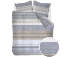 Ariadne at Home Stitches dekbedovertrek - Tweepersoons - 200x200/220 - Grijs