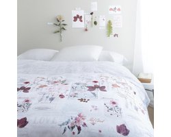 Ariadne at Home You and Me - Dekbedovertrek - Tweepersoons - 200x200/220 cm - Naturel