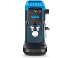 Ariete 1399/18 - Smart Slim Coffee - slank design - voor gemalen koffie & koffiepads - Sky blue