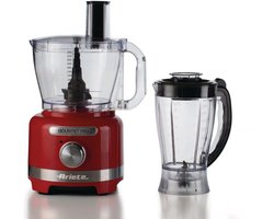 Ariete 1782/00 - Moderna food processor - keukenmachine - hakmolen - blender - Rood