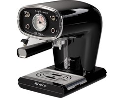 Ariete Cafe Retro Cappuccino Machine Zwart
