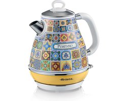 Ariete Positano 2869/0P - Italiaans design waterkoker - 2000 Watt - 1. 7 liter inhoud - draadloos
