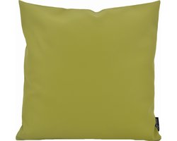 Arizona Mosgroen Kussenhoes | Kunstleer / PU Leder | 45 x 45 cm