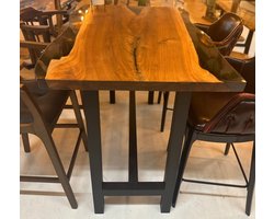 Arka Woods - Epoxy en walnoot hout bartafel - Amanda