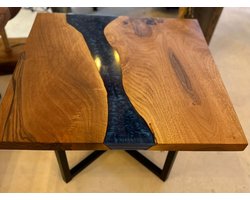 Arka Woods - Epoxy en walnoot hout salontafel - Sophie