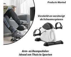 Arm-en Beenpedalen Ideaal om Thuis te Sporten
