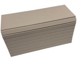 Armleuning Dienblad - Flexibel - Banktafeltje - Organizer - Bank - Taupe - 41 x 33 cm