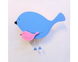 Arnhout  Vrolijke Wandlamp Vogeltjes voor baby en kinderkamer
