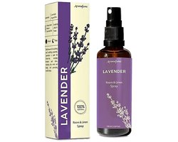Aromafume kamer & textielspray lavendel - 100 ml