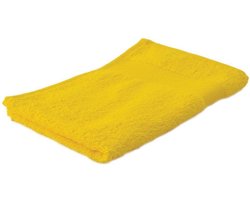 Arowell Gastendoek Gastenhanddoek 50 x 30 cm - 500 Gram - Geel (1 stuks)