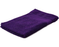 Arowell Gastendoek Gastenhanddoek 50 x 30 cm - 500 Gram - Paars (1 stuks)