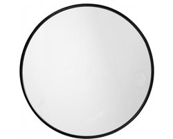 Art Collection Int. - Spiegel Rond ⌀40 - Zwart - Metaal