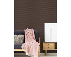 ART DECO BEHANG - Zwart Koper - AS Creation Pop Style