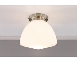 Art Deco lamp plafondlamp 25cm - schoollamp Gispen - Smart geschikt