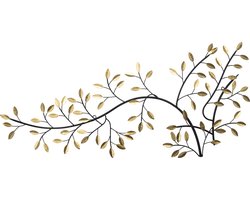 Art for the Home Metal Art Gold branch 1,08m x 49cm