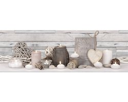 Art for the Home Sweet Cosy Home LED canvas 30x90 cm