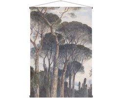 Art for the Home XL Wandkleed Umbrella Pines