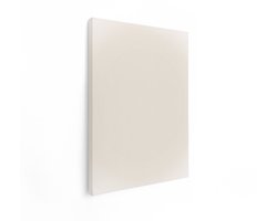 Artaza Canvas Schilderij Een Zachte - Neutrale Achtergrond met een Subtiele Gradiënt van Crème Naar Beige - 30x40 cm - Klein - Wanddecoratie Woonkamer - Schilderijen - Muurdecoratie