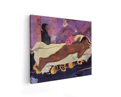 Artaza Canvas Schilderij Naakte Vrouw - 50x40 cm - Wanddecoratie Gauguin - Muurdecoratie Klassieke Schilderijen - Decoratie Portret