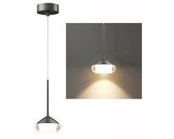 Artdelight - Hanglamp Phoenix 1 lichts Ø 12 cm gun metal