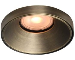 Artdelight - Inbouwspot Malmo Ø 8,5 cm antiek brons