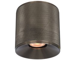 Artdelight - Plafondlamp Costa Ø 10,5 cm GU10 metallic brons