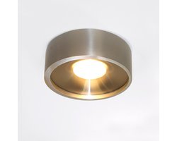 Artdelight - Plafondlamp Orlando Ø 14 cm aluminium