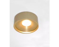 Artdelight - Plafondlamp Orlando Ø 14 cm mat mat goud