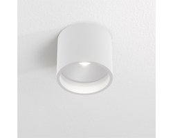 Artdelight - Plafondlamp Orleans Ø 11 cm H 10 cm wit
