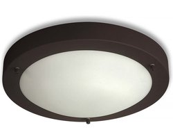 Artdelight - Plafondlamp Yuca Ø 30 cm 12 Watt zwart