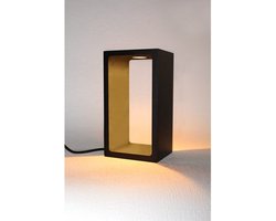 Artdelight - Tafellamp Corridor H 18 cm B 10 cm zwart