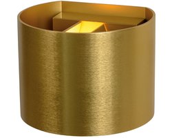 Artdelight - Wandlamp Gyro B 13 cm mat goud