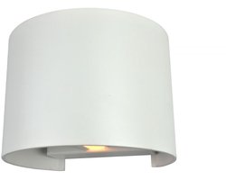 Artdelight - Wandlamp Gyro B 13 cm wit