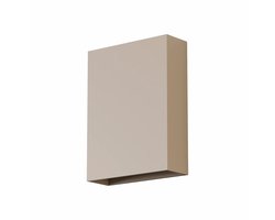 Artdelight - Wandlamp Memphis H 16 cm champagne